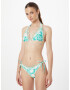 River Island Slip costum de baie bej / turcoaz / albastru aqua - Pled.ro