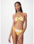 River Island Slip costum de baie galben auriu / portocaliu deschis / roz / alb - Pled.ro