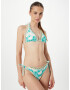 River Island Sutien costum de baie albastru deschis / galben pastel / verde / alb - Pled.ro