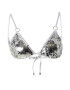 River Island Sutien costum de baie argintiu - Pled.ro