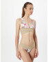 River Island Sutien costum de baie bej / albastru deschis / roz / alb - Pled.ro