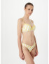 River Island Sutien costum de baie galben / auriu / alb - Pled.ro