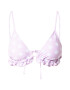 River Island Sutien costum de baie mov deschis / alb - Pled.ro