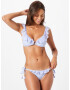 River Island Sutien costum de baie mov liliachiu - Pled.ro