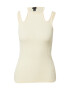 River Island Top alb natural - Pled.ro