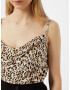 River Island Top 'MIAMI' bej / negru / alb - Pled.ro