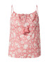 River Island Top rosé / alb - Pled.ro