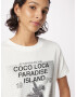 River Island Tricou gri / negru / alb - Pled.ro