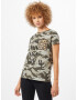 River Island Tricou 'Lamour' bej / kaki / alb - Pled.ro