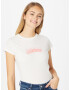 River Island Tricou 'LONDON' roz pitaya / alb - Pled.ro