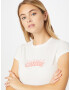 River Island Tricou 'LONDON' roz pitaya / alb - Pled.ro