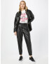 River Island Tricou roz deschis / negru / alb - Pled.ro