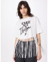 River Island Tricou 'TAKE ME TO IBIZA' negru / alb - Pled.ro