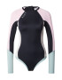 ROXY Costum de baie sport albastru deschis / roz pastel / negru - Pled.ro