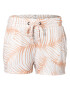 ROXY Pantaloni 'PALM STORIES' maro / alb - Pled.ro