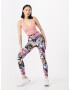 ROXY Pantaloni sport 'HEART INTO IT' albastru deschis / gri metalic / portocaliu caisă / roz deschis - Pled.ro