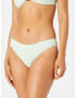 ROXY Slip costum de baie 'CHECK IT' verde mentă / alb - Pled.ro