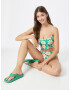 ROXY Slip costum de baie galben / verde jad / alb - Pled.ro