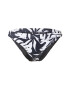 ROXY Slip costum de baie 'LOVE THE SURFRIDER' gri metalic / alb - Pled.ro