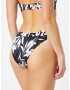 ROXY Slip costum de baie 'LOVE THE SURFRIDER' gri metalic / alb - Pled.ro