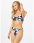 ROXY Slip costum de baie 'LOVE THE SURFRIDER' gri metalic / alb - Pled.ro