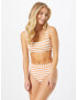 ROXY Slip costum de baie portocaliu / alb - Pled.ro