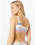 ROXY Sutien costum de baie 'ENDLESS SWELL' albastru / mov deschis / roz / alb - Pled.ro