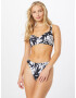 ROXY Sutien costum de baie 'LOVE THE SUN RAY' gri metalic / alb - Pled.ro