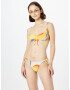 ROXY Sutien costum de baie 'PALM CRUZ' albastru / galben / galben curry / portocaliu homar - Pled.ro