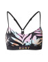 ROXY Sutien de costum de baie sport turcoaz / mov deschis / negru - Pled.ro