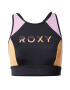 ROXY Sutien sport gri metalic / mov orhidee / portocaliu caisă - Pled.ro