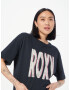 ROXY Tricou 'SAND UNDER THE SKY' gri metalic / roz / alb - Pled.ro