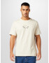 RVCA Tricou crem / maro mokka - Pled.ro