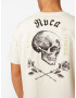 RVCA Tricou crem / maro mokka - Pled.ro