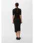 s.Oliver BLACK LABEL Rochie tricotat negru - Pled.ro