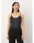 s.Oliver BLACK LABEL Top negru - Pled.ro