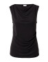 s.Oliver BLACK LABEL Top negru - Pled.ro