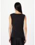 s.Oliver BLACK LABEL Top negru - Pled.ro