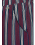 s.Oliver Pantaloni de pijama albastru marin / roșu bordeaux / alb - Pled.ro