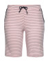 s.Oliver Pantaloni de pijama gri metalic / roz pal - Pled.ro