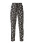 s.Oliver Pantaloni negru / alb - Pled.ro