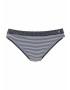 s.Oliver Slip costum de baie 'Avni' negru / alb - Pled.ro