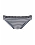 s.Oliver Slip costum de baie 'Avni' negru / alb - Pled.ro