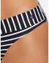 s.Oliver Slip costum de baie negru / alb - Pled.ro