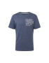 s.Oliver Tricou bleumarin / alb - Pled.ro