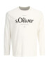 s.Oliver Tricou negru / alb - Pled.ro