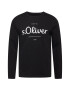 s.Oliver Tricou negru / alb - Pled.ro