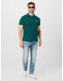 s.Oliver Tricou verde smarald / alb - Pled.ro