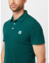 s.Oliver Tricou verde smarald / alb - Pled.ro