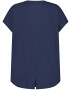 SAMOON Tricou bleumarin / galben - Pled.ro